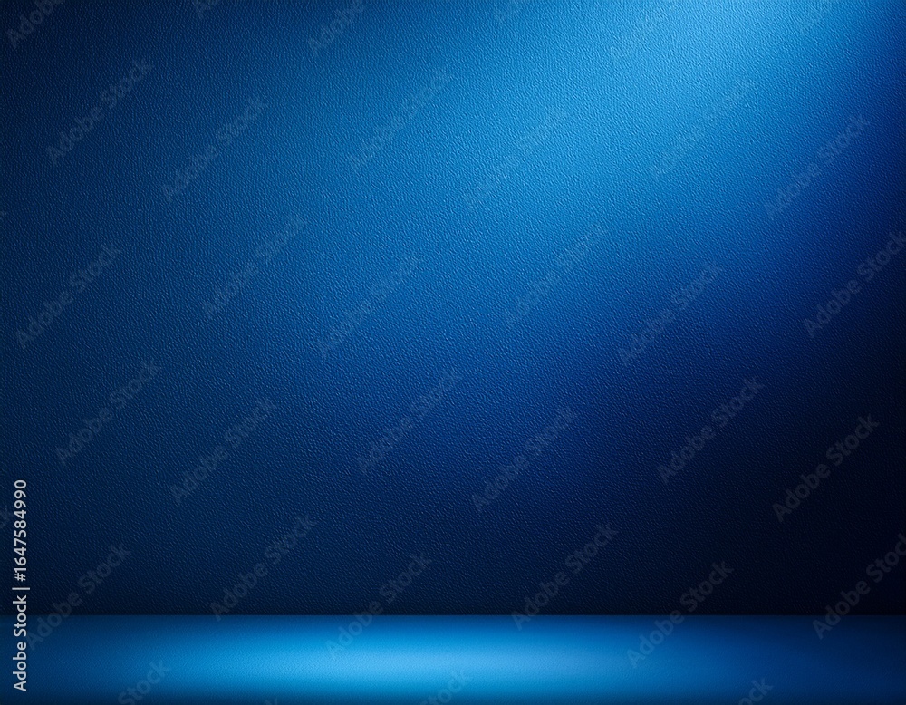 Fototapeta premium dark blue gradient background for product montage or text backdrop design