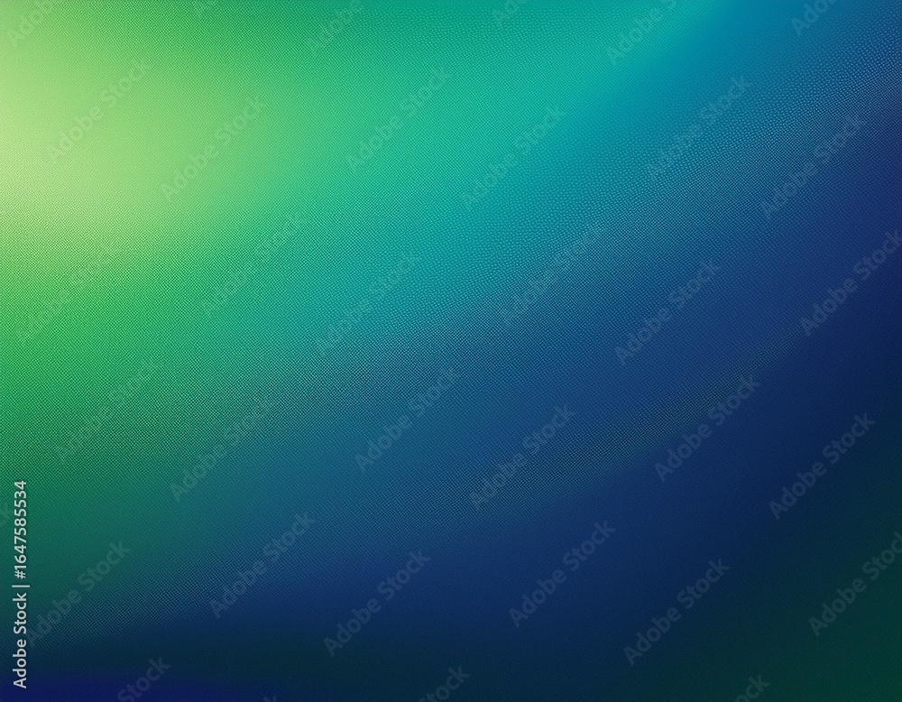 Obraz premium blue green gradient background with a smooth transition and grainy texture effect