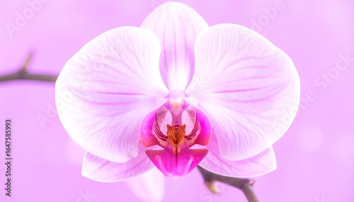 Close-up of a delicate pink orchid (1)