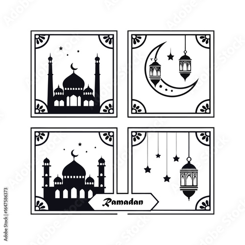 Muharram celebration icons