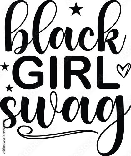 Slika na platnu black girl sway