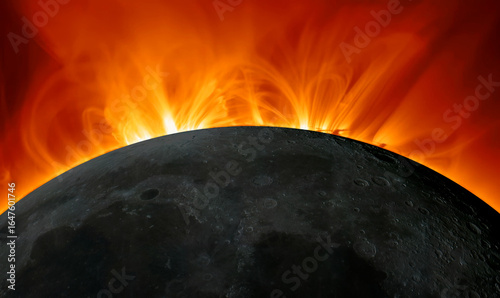 Fototapeta Naklejka Na Ścianę i Meble -  Solar Eclipse 