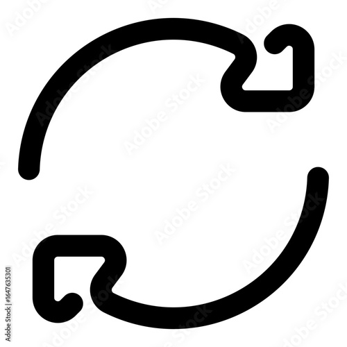 Circular Arrows Renewal Icon