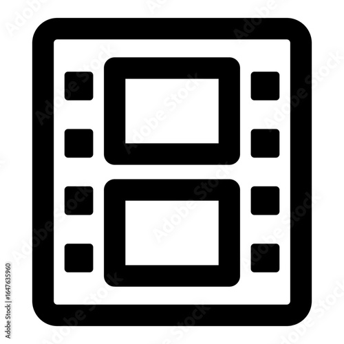 Dual Screen Media Playback Icon