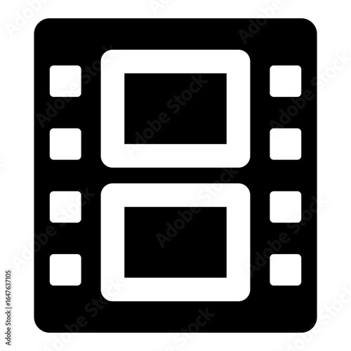Dual Screen Media Playback Icon