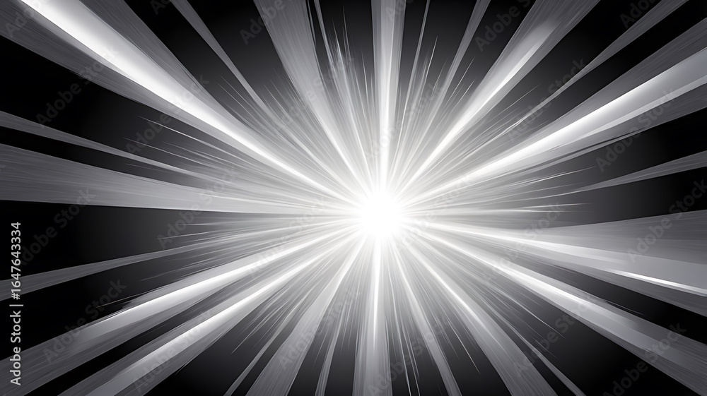 Fototapeta premium Spotlight, cosmic explosion of light, light burst background, light, bright, ray, abstract, glow, design, explosion, burst, shine, effect