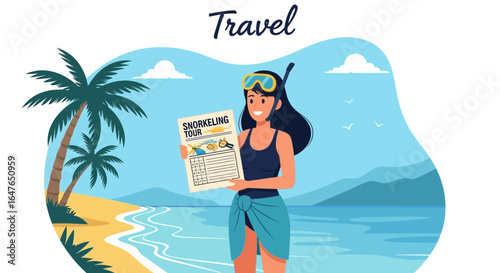 Snorkeling Adventure Awaits On Tropical Paradise Vacation
