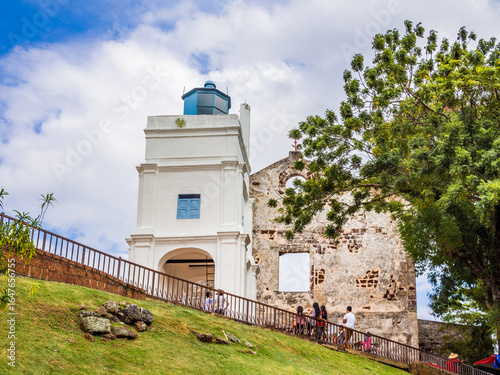 St. Paul's church in Malacca, Malaysia. St.Paul's church was built in 1521
