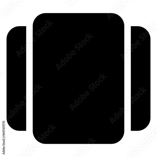 Square Panel widget Icon