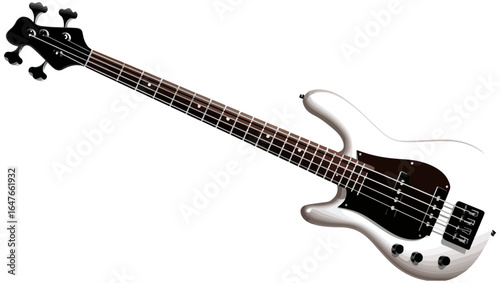 Bass guitar illustration music instrument graphic design