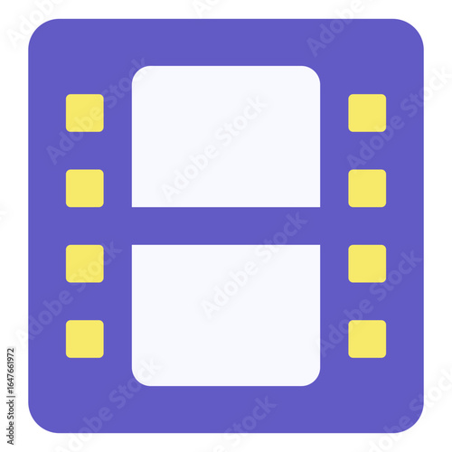 Dual Screen Media Playback Icon