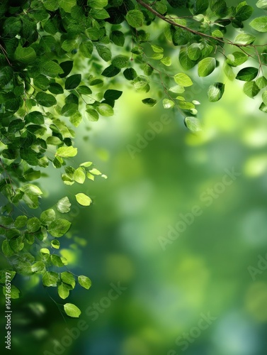 green nature providing copy space as a natural background
