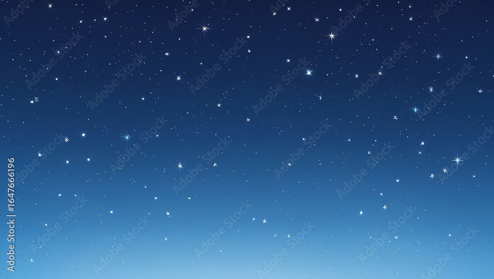 Obraz premium Celestial Night Sky: A Starry Canvas Above