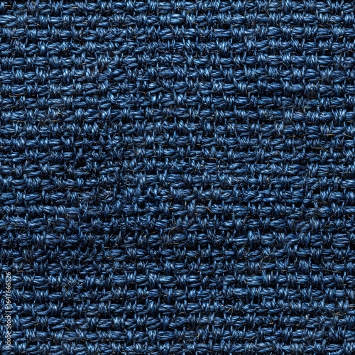 High-detail dark indigo denim fabric | Close-up of tight cotton weave with realistic thread shine | Textile texture | Seamless material for clothing mockups and surface design