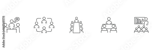 Teamwork collaboration meeting brainstorming discussion leadership planning presentation strategy communication corporate office management cooperation group conference seminar workshop training netwo