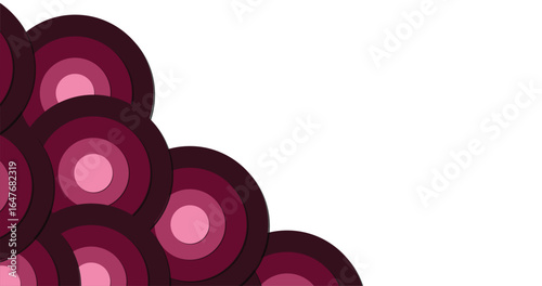 abstrct liquid forms in violet harmony background
