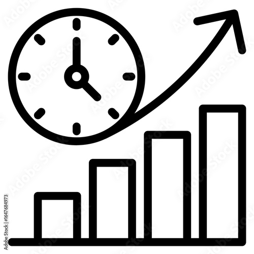 Time to market icon vector illustration