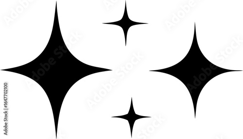 Sparkling Star Vector Graphics