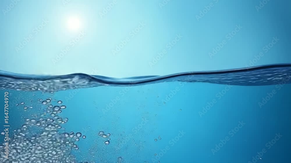 A wave crashes against shore as sunlight shines through, suitable for travel or outdoor lifestyle scenes A wave crashes against shore as sunlight shines through, suitable for travel or outdoor lifestyle scenes
