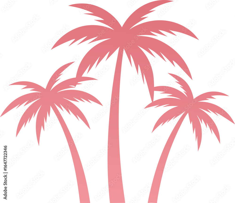 Obraz premium Powdery Palm Fan