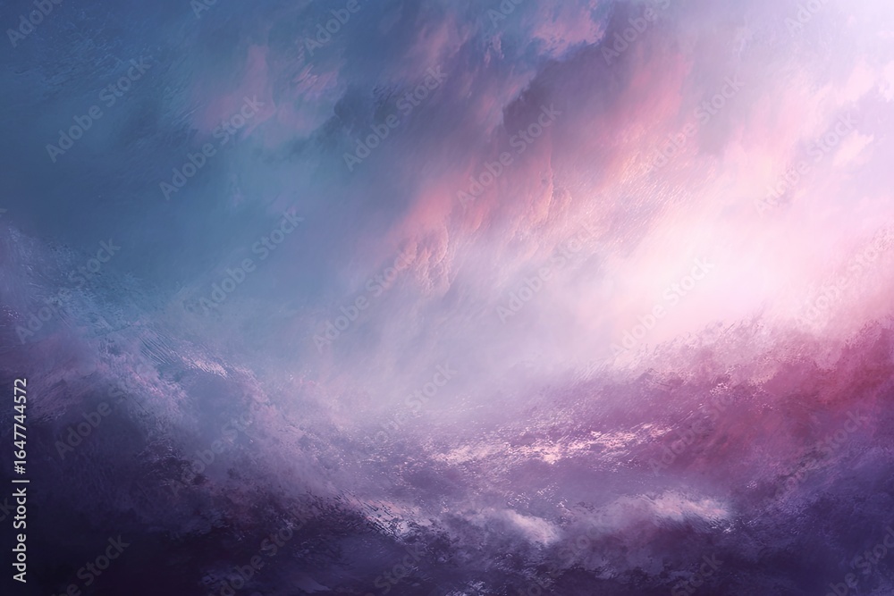 Obraz premium Dramatic cloudscape, vibrant hues