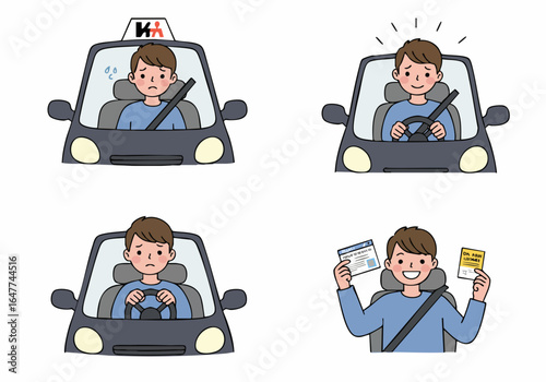 Emotional Journey of a New Driver: From Nervous Learner to Licensed Driver