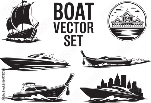 Diverse boat collection for nautical adventures and travel