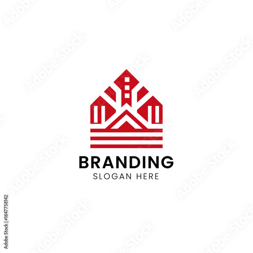 New Modern Architecture real estate logo