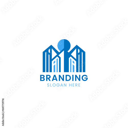 New Modern Architecture real estate logo