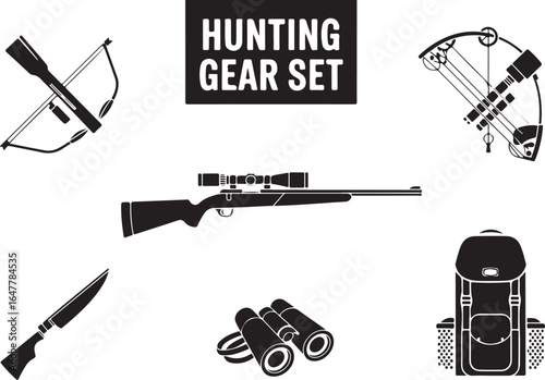 Essential hunting gear collection for outdoor adventures