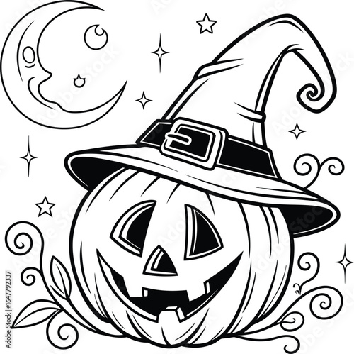 hHalloween Silhouette clipart vector