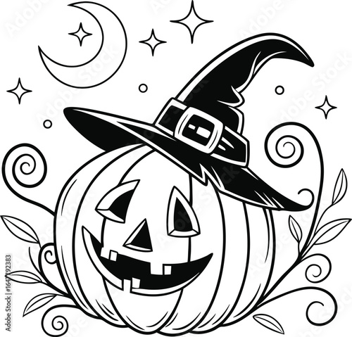 hHalloween Silhouette clipart vector
