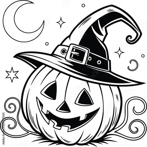 hHalloween Silhouette clipart vector