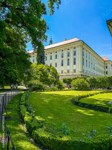 Beautiful park in Kroměříž, Czech Republic. Nice trip and walk.