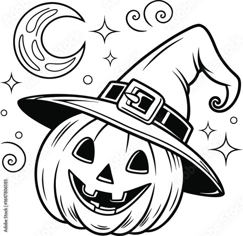 hHalloween Silhouette clipart vector