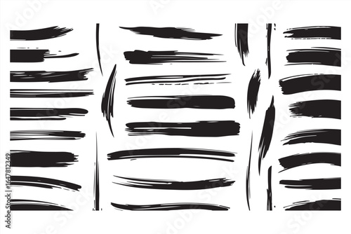 Ink Strokes Textures: A curated collection of meticulously crafted ink strokes and artistic textures, meticulously capturing the essence of raw, unfiltered artistry and refined design.
