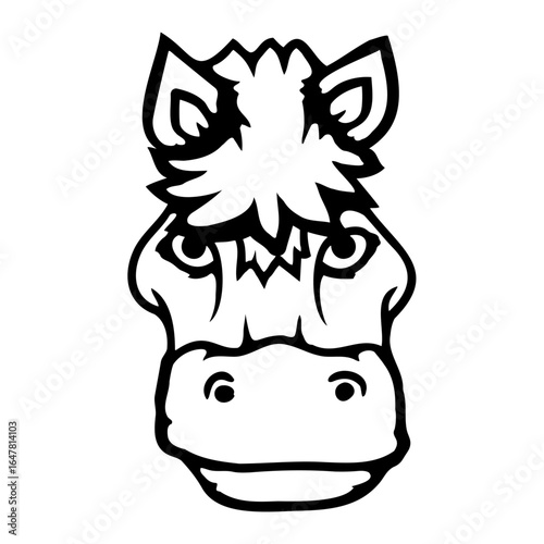 Horse Sweet Pony Foal Cute Cartoon Funny Comic Fun