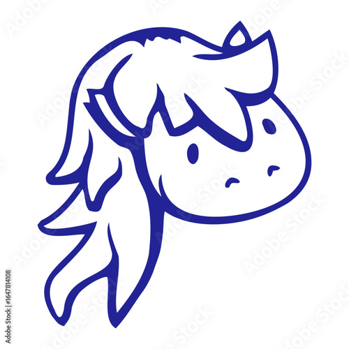 Horse Sweet Pony Foal Cute Cartoon Funny Comic Fun