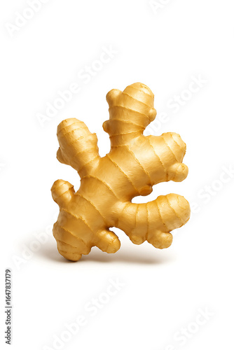 ginger root isolated on white