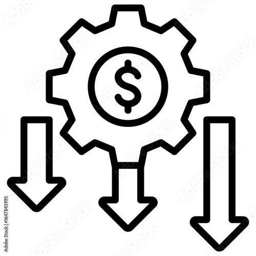 Reduce Cost Icon