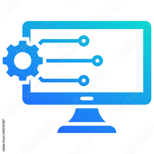Digital Transformation Icon