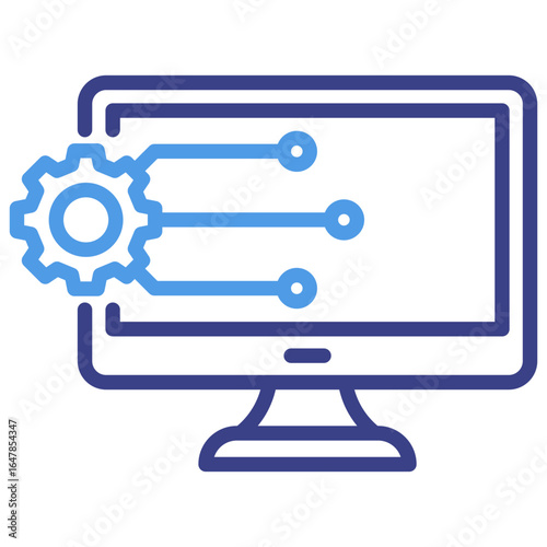 Digital Transformation Icon