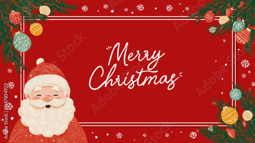 christmas greeting card for commercial greetings