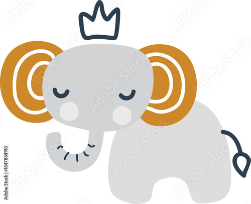 cute cartoon animals illustration