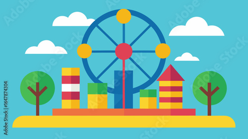 amusement park ferris wheel