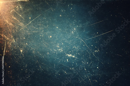 Vintage distressed texture background with light leaks and scratches creating a gritty, nostalgic feel perfect for retro designs