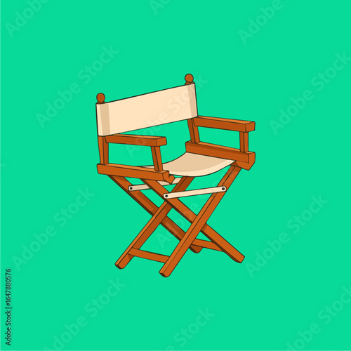 Folding Wooden Directors Chair