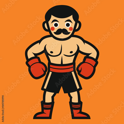illustration of a cartoon superhero