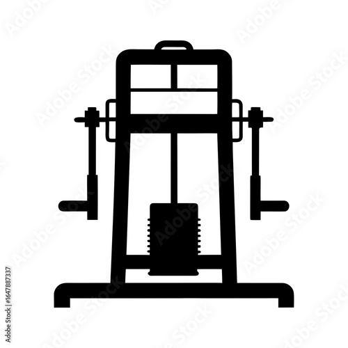Gym Workout Lat Pulldown Vector, Fitness Lat Pulldown Exercise Vector 