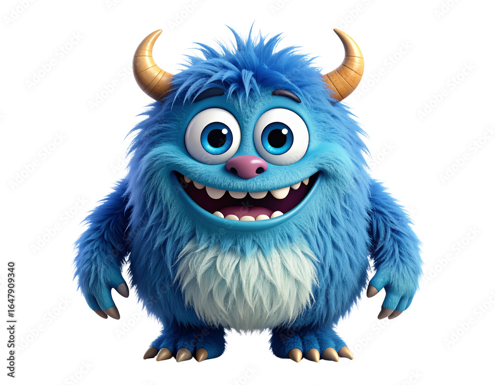 Obraz premium funny cartoon zombie